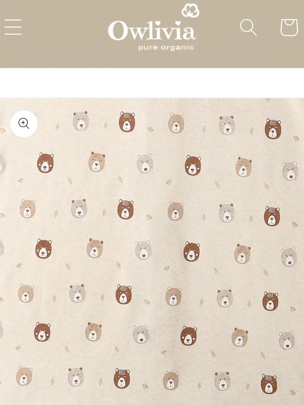 Owlivia Mini Bears Pajama Set